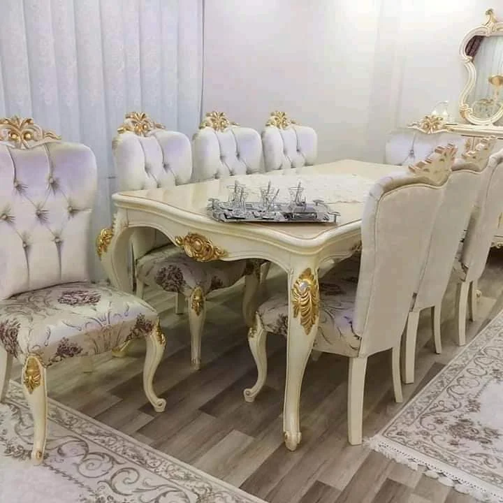 Custom wooden dining table